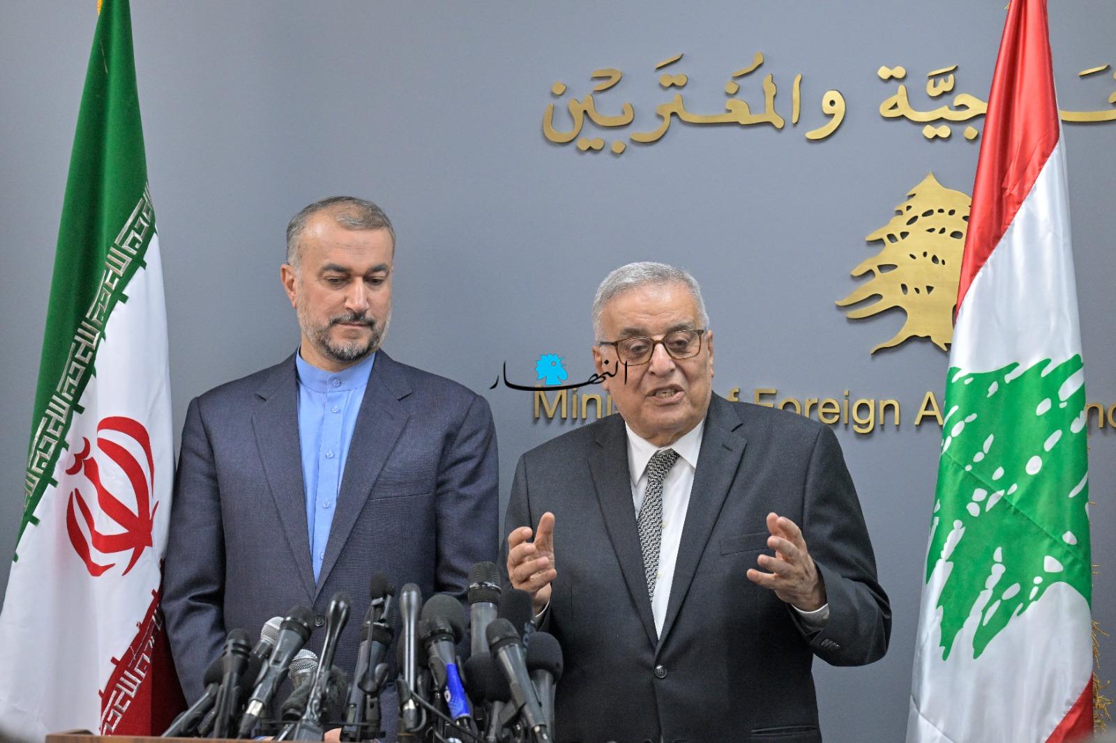 بالصور- جولات عبداللهيان الديبلوماسية في بيروت بعدسة النهار 